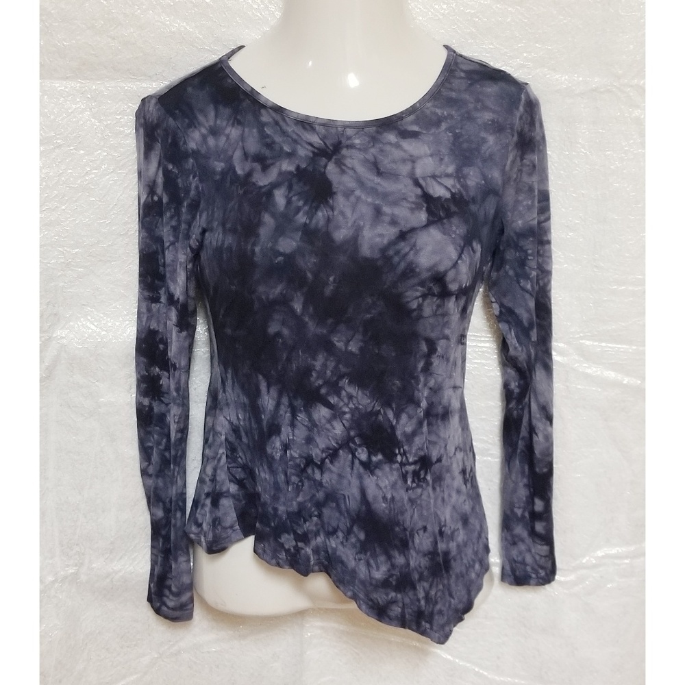 ❤Allegra K Long Sleeves Tie-Dye. - Picture 2 of 8